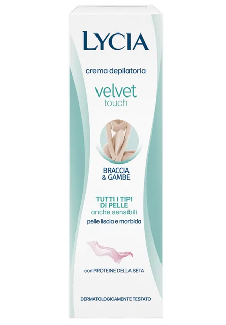 Lycia Hair Removal Cream Velvet Touch, Arms & Legs