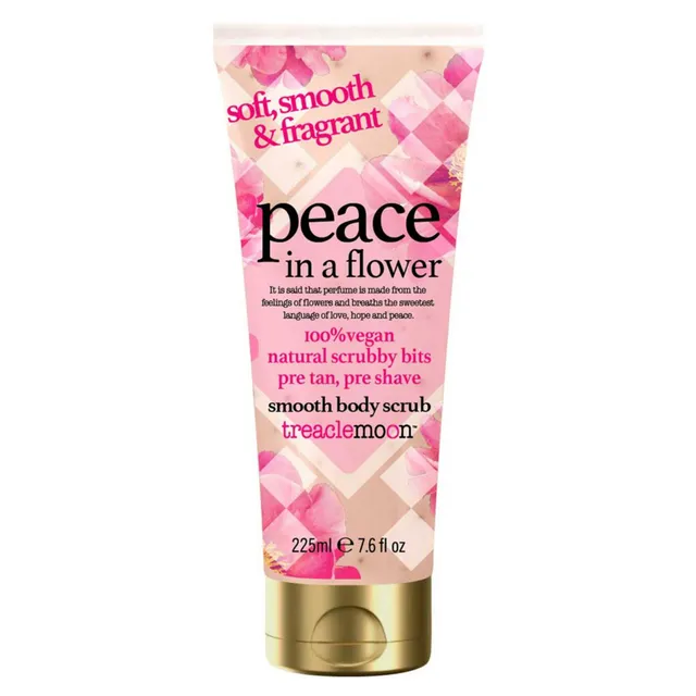 TREACLEMOON Peace In A Flower Smooth Body Scrub 225ml