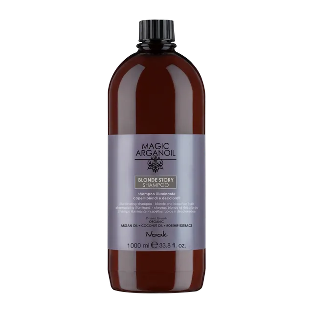 Nook Magic Arganoil Blonde Story Shampoo Extra Violet
