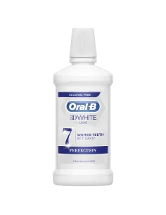 Oral-B 3D White Luxe Perfection Suuvesi Alkoholivaba 500 ml Suuloputusvesi