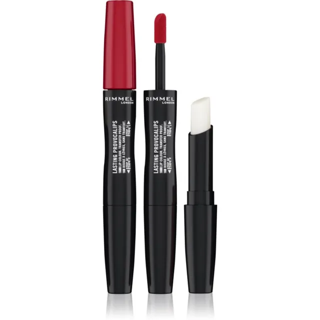 Rimmel Lasting Provocalips Double Ended Kauapüsiv huulepulk varjund 740 Caught Red Lip 3,5 g