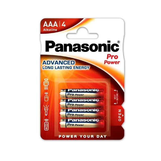 Patareid LR03PPG/AAA, PANASONIC, 4 tk