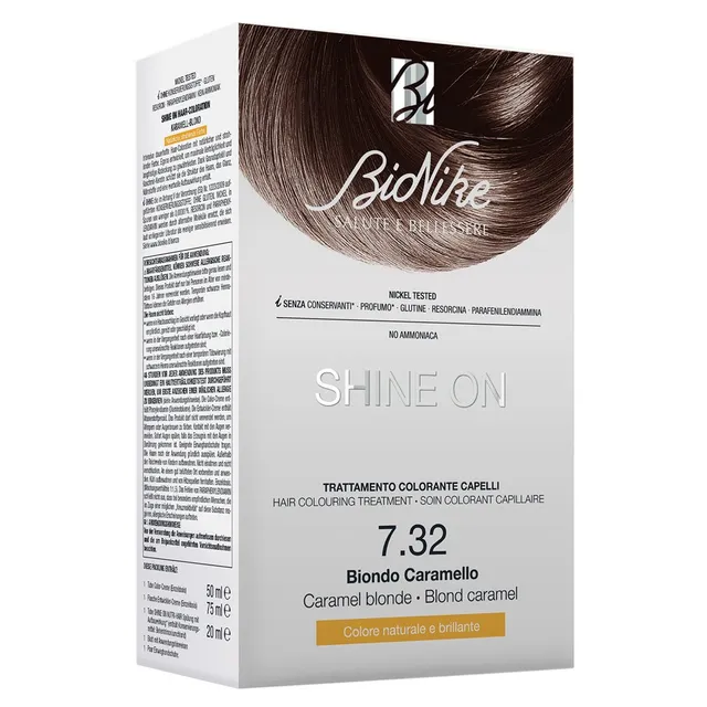 BIONIKE Shine On Hair Colouring Treatment No.7.32 Caramel Blonde