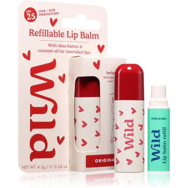 Wild Original + SPF Huulepalsam koos ümbrisega 4.5 g