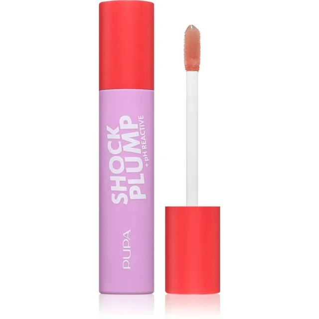 PUPA Milano Shock Plump Lip Gloss Täidlasemaks muutev huuleläige varjund 003 Scandal Nude 5 ml
