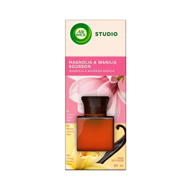 Difuuser Magnolia & Bourbon Vanilla, AIR WICK, 80 ml