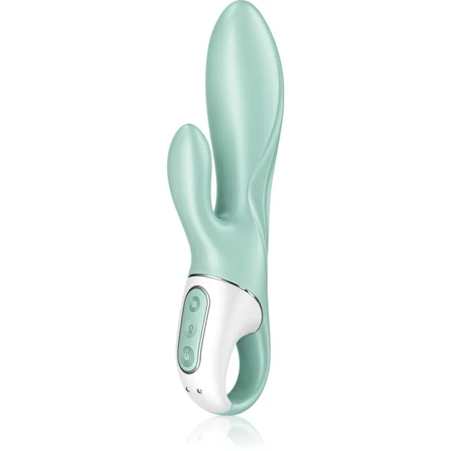 Satisfyer AIR PUMP BUNNY 5+ kliitori stimulaatoriga vibraator Mint 20.2 cm