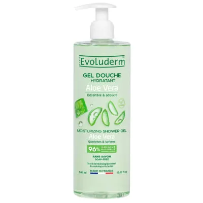 Dušigeel Evoluderm Aloe Vera 500ml