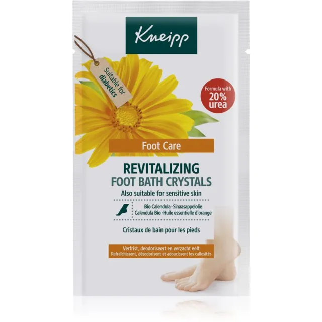 Kneipp Foot Care Vannisoolad jalalabadele Bio Calendula & Orange Oil 40 g