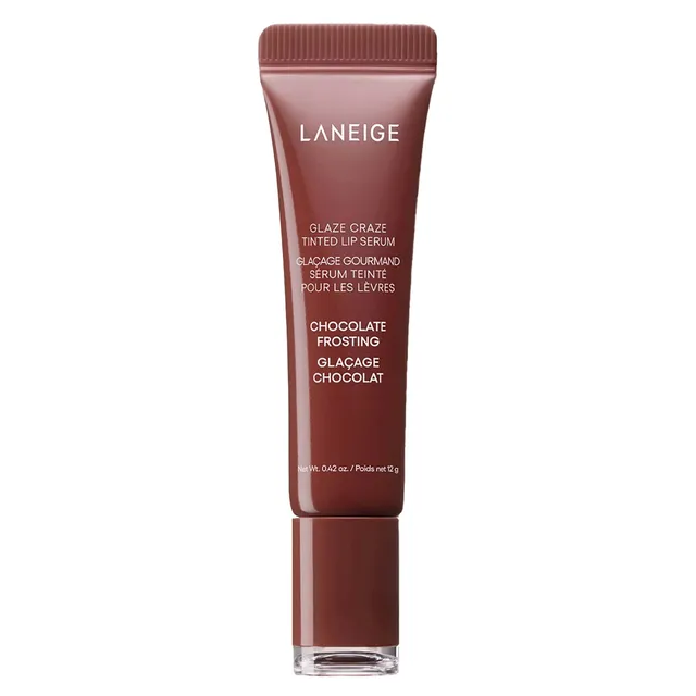 LANEIGE Glaze Craze Tinted Lip Serum Chocolate Frosting 12g