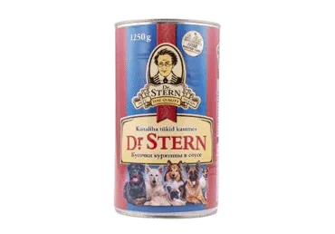 Koera konserv DR.STERN kana kast.1.25kg