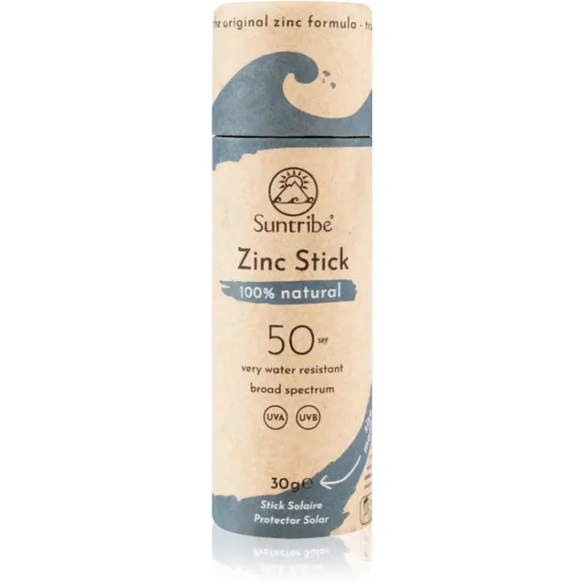 Suntribe Sports Zinc Stick Kaitsev mineraalpulk SPF 50 Ocean Blue 30 g