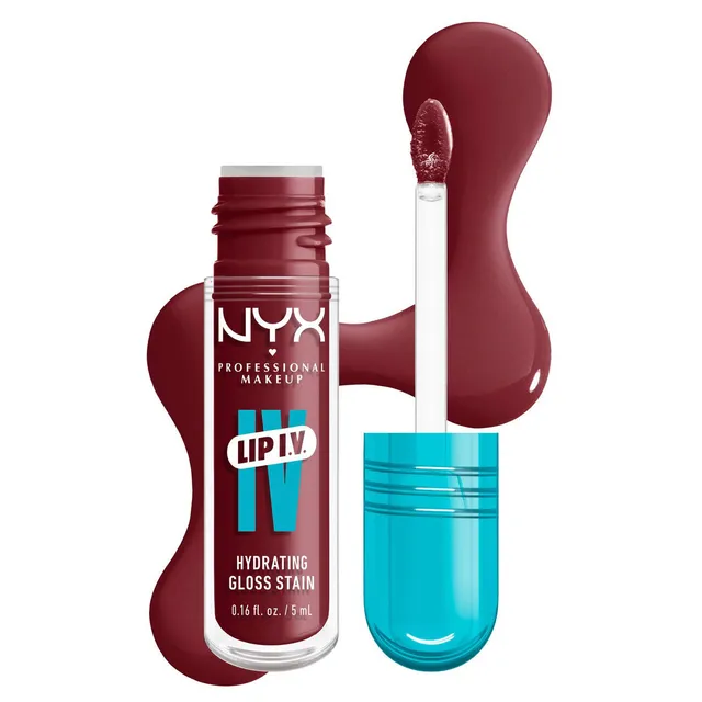 NYX I.V. Hydrating Lip Gloss Serum No.08 Drippin'In Rose 5ml