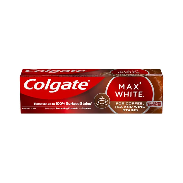 Hambapasta Max White Coffee Tea & Wine, COLGATE, 75ml