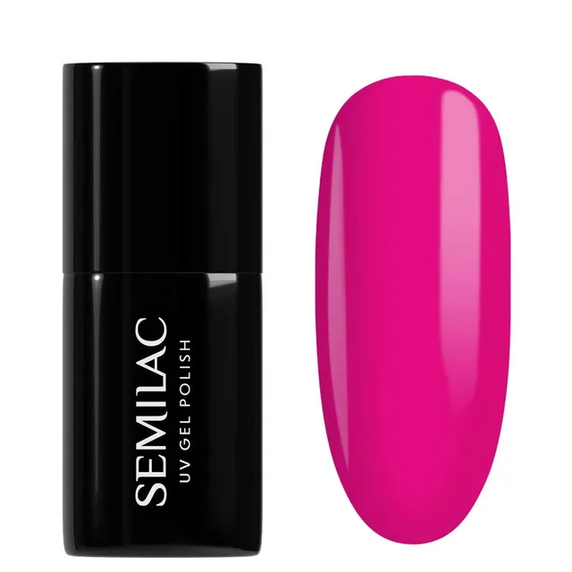 SEMILAC UV Gel Nail Polish No.121 Ruby Charm 7ml