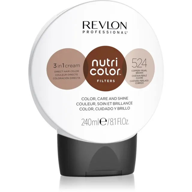 Revlon Professional Nutri Color Filters Toning Toitev ja tooniv mask professionaalseks kasutamiseks 524 240 ml