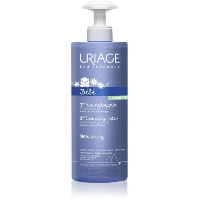 Uriage Bébé 1st Cleansing Water Puhastusvesi kehale ja näole 500 ml