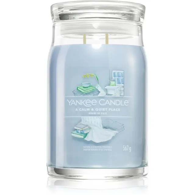 Yankee Candle A Calm & Quiet Place lõhnaküünal Signature 567 g