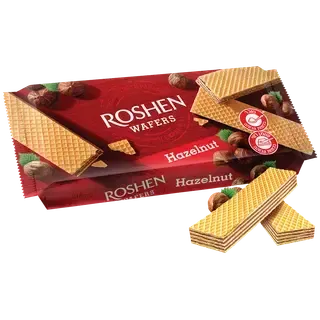Roshen vahvlid sarapuupähklimaitselise kreemiga 216g