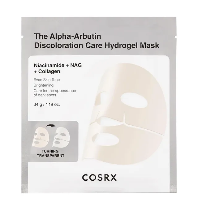 COSRX The Alpha-Arbutin Discoloration Care Hydrogel Sheet Mask 34g