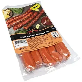 Linnamäe Juustune grill-frankfurter 380g