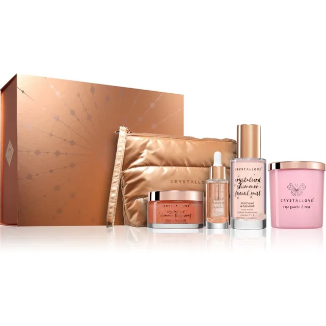 Crystallove The Pink Glow Ritual Kinkekomplekt