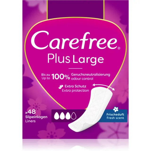 Carefree Plus Large Fresh Scent sukkpüksid 48 tk