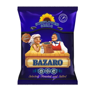 Päevalilleseem. mustad röst-sool Bazaro 100g