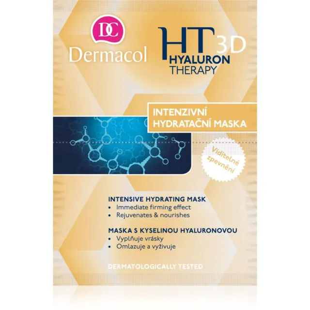 Dermacol Hyaluron Therapy 3D Intensiivselt niisutav mask hüaluroonhappega 16 g