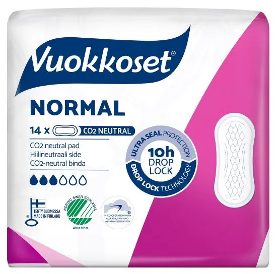 Vuokkoset hügieeniside Normal 14tk