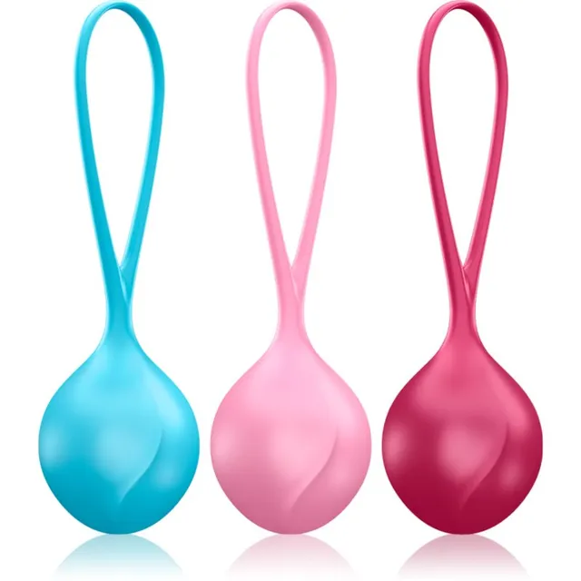 Satisfyer STRENGTHENING BALLS SINGLE Kegeli Pallid 3 tk