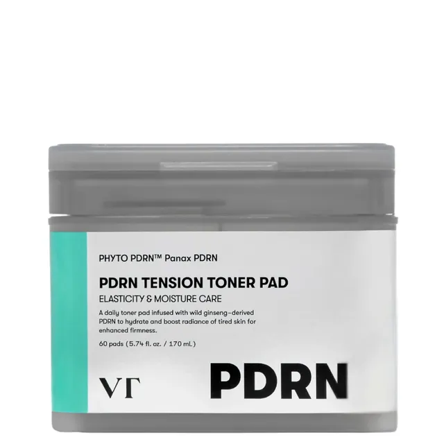 VT COSMETICS PDRN Tension Toner Pad 60pcs