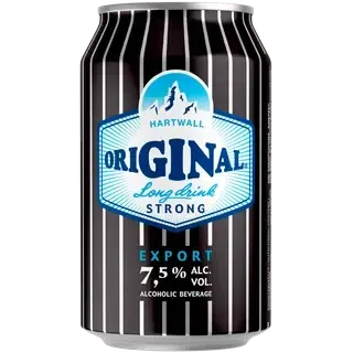 Long drink Strong, HARTWALL, 330 ml purk
