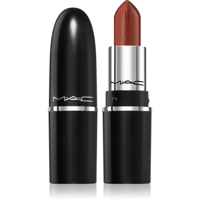 MAC Cosmetics Lustreglass Sheer-Shine Lipstick Särav huulepulk varjund Work Crush 3.5 g