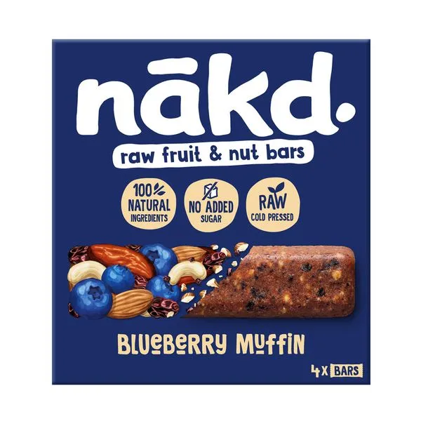 Toorbatoon mustika muffin multipakk 140g
