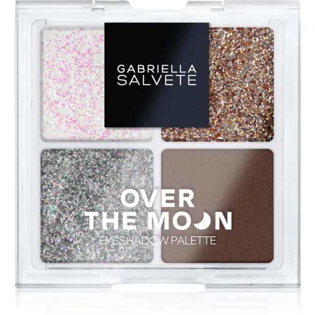 Gabriella Salvete Over The Moon Lauvärvipalett Glitterverse 4 g
