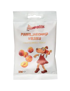 Lotte puuviljakommid virsikumaitselised 35g