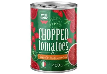 Kons.väik.koorit.tomatid WELL DONE 400g