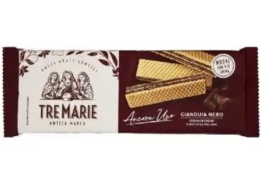 Vahvlid Gianduia Nero TRE MARIE 140g