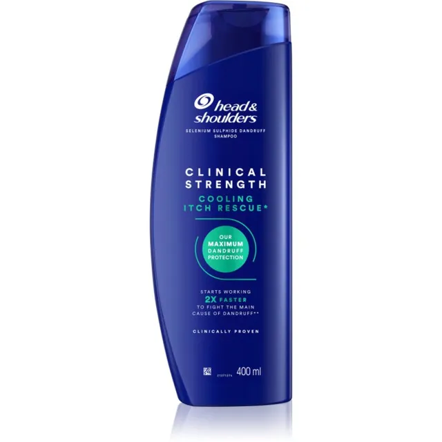 Head & Shoulders Cooling Itch Rescue kõõma- ja sügelusevastane šampoon 400 ml