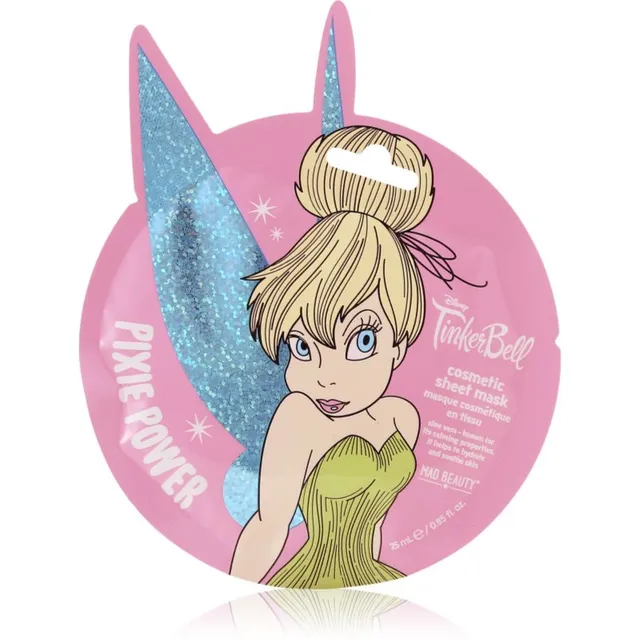 Mad Beauty Tinker Bell Niisutav näo lehtmask 1 tk