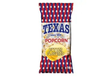 Võimaitseline popcorn, TEXAS, 60 g