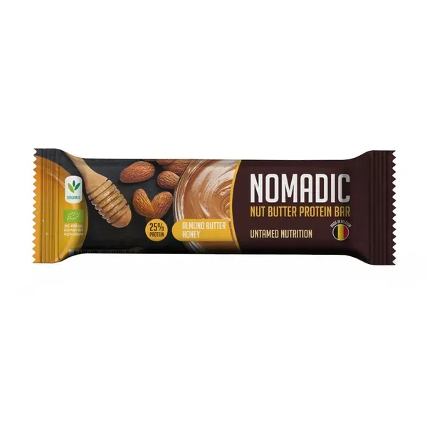 Proteiinibatoon mandlikreemi ja meega