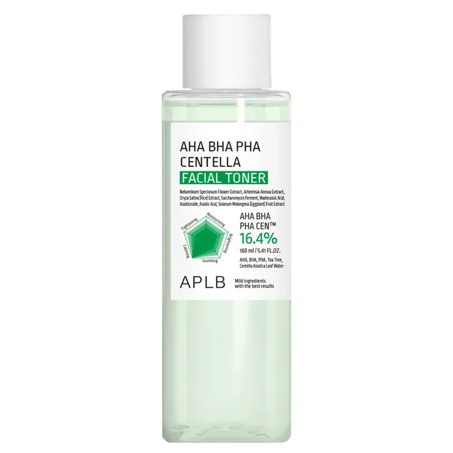 APLB AHA BHA PHA Centella Facial Toner 160ml