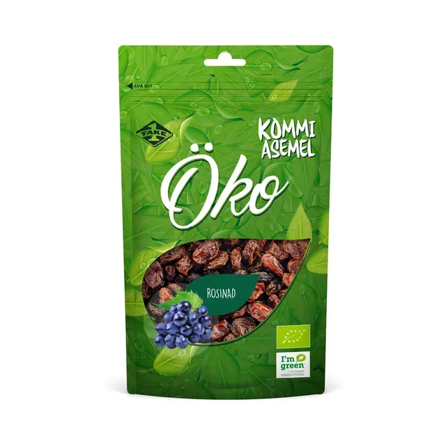 Rosinad ÖKO, KOMMI ASEMEL, 150 g