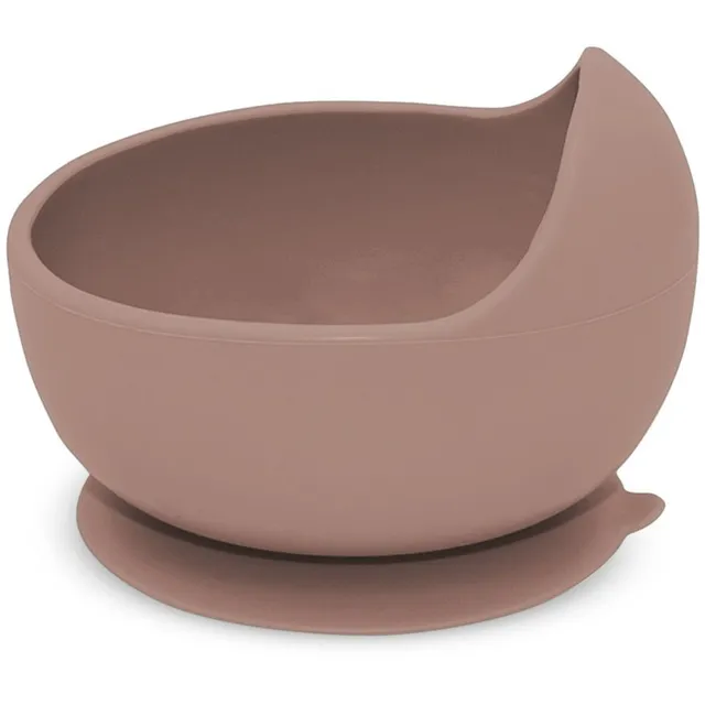 Petite&Mars Take&Match Silicone Bowl kauss iminapaga Velvet Latte 6m+ 1 tk