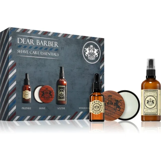 Dear Barber Shave Care Essentials Gift Kinkekomplekt meestele