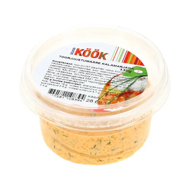 Toorjuustumääre kalamarjaga, SELVERI KÖÖK, 130 g