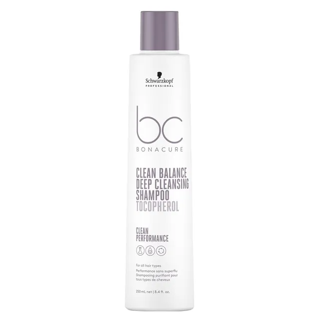 SCHWARZKOPF PROFESSIONAL BC Clean Balance Deep Cleansing Shampoo 250ml