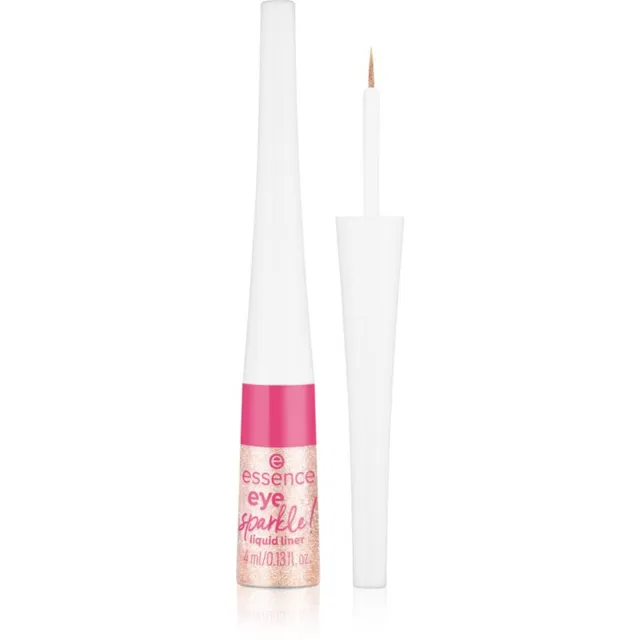 essence eye sparkle! Vedel silmalainer sädelusega varjund 01 Sparkling Lights 4 ml